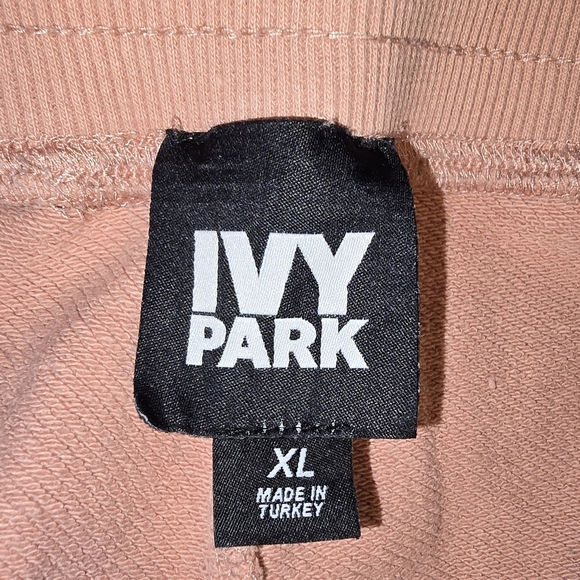 IVY PARK Peach Logo Sweats Joggers Casual Lounge Pants with Pockets Women's XL - Picture 5 of 8